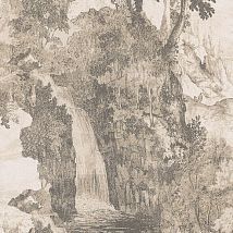 Фото: обои бежевые с водопадами 228594- Ампир Декор