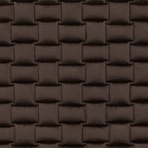 Фото: Стеганые обои  темно-коричневые дизайн Плетеный 20-018-109-00- Ампир Декор