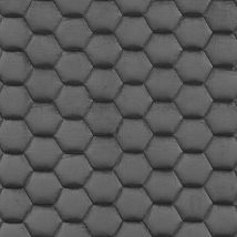 Фото: Стеганые обои  серебристо-серые дизайн малые соты  10-002-111-27- Ампир Декор