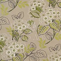 Фото: английские ткани с цветами гортензиями FD676-J57- Ампир Декор