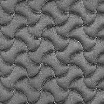 Фото: Стеганые обои  серебристо-серые дизайн Пазл 10-009-111-00- Ампир Декор