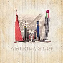 Фото: Панно KT Exclusive Stars&Stripes 2800128 America's cup- Ампир Декор